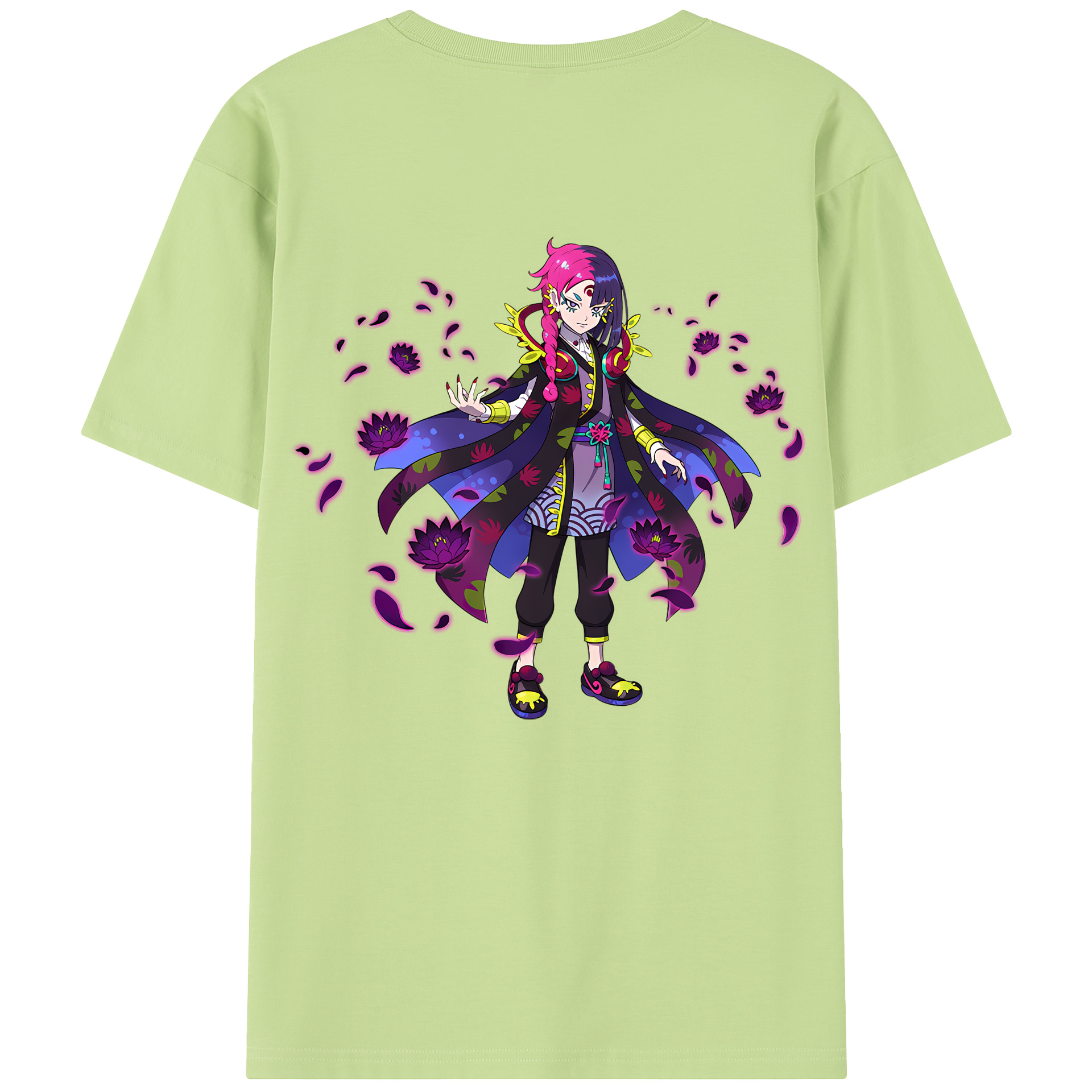 （画像用） 妖怪ウォッチ Yo-kai Watch 綿100％半袖Tシャツ（背面プリント）